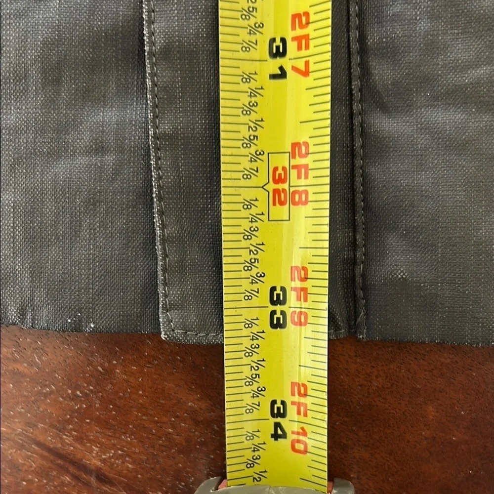 Banana Republic Men's Black Jacket Waterproof Polyurethane outside… Linen Lining